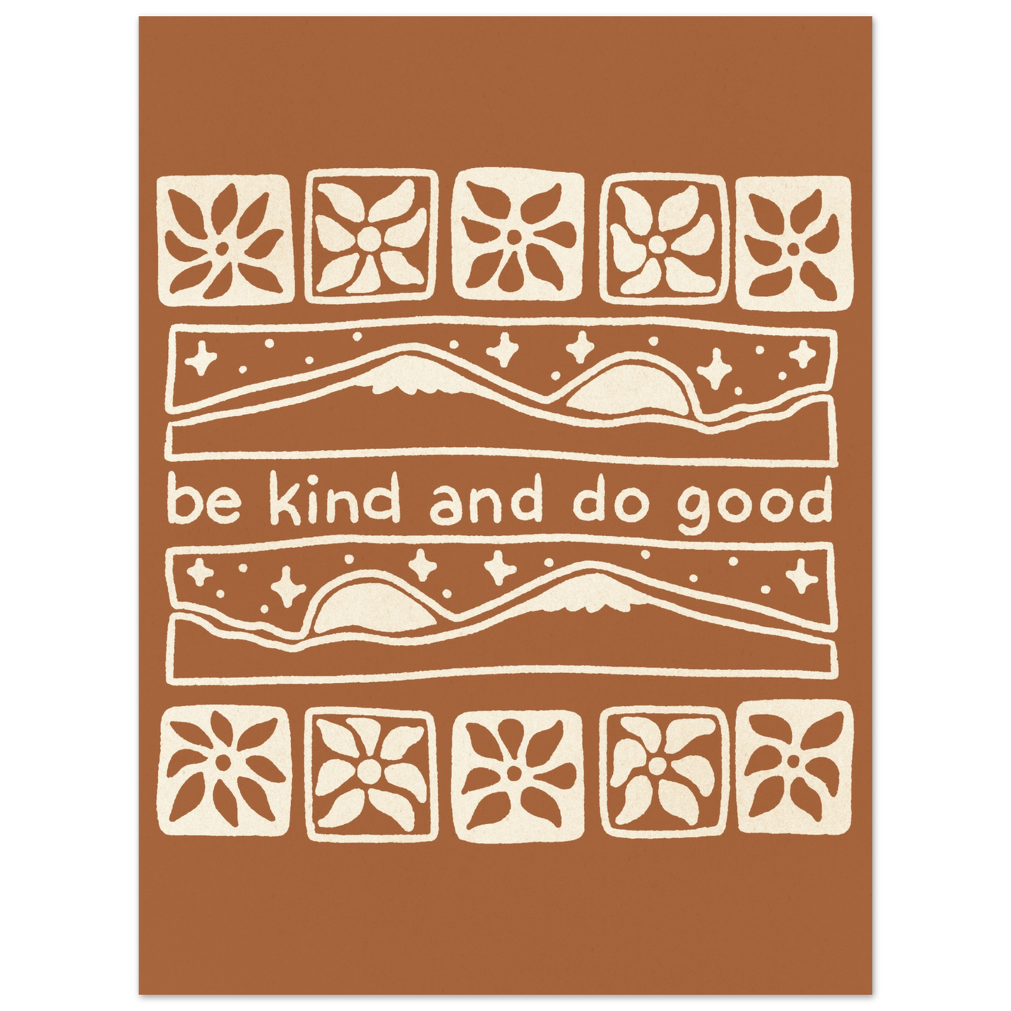 Be Kind and Do Good – Print