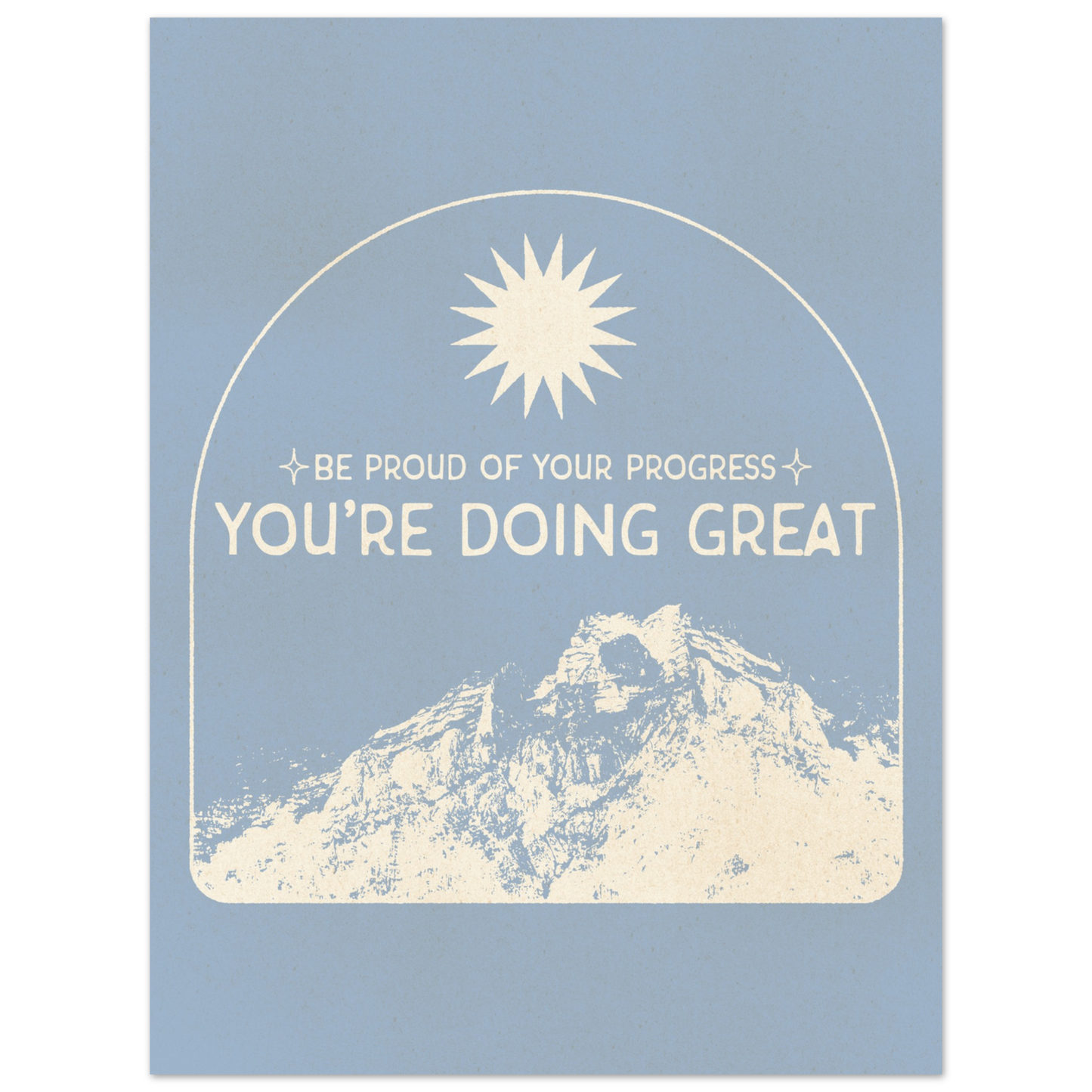 Be Proud of Your Progress – Print