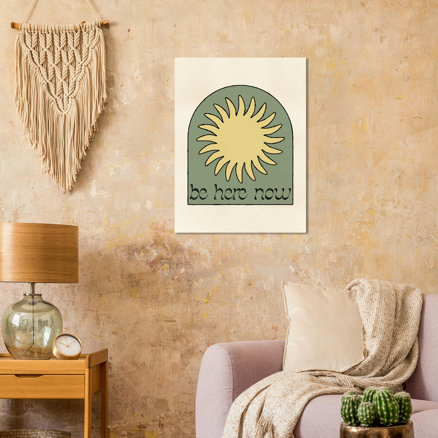 Be Here Now Print