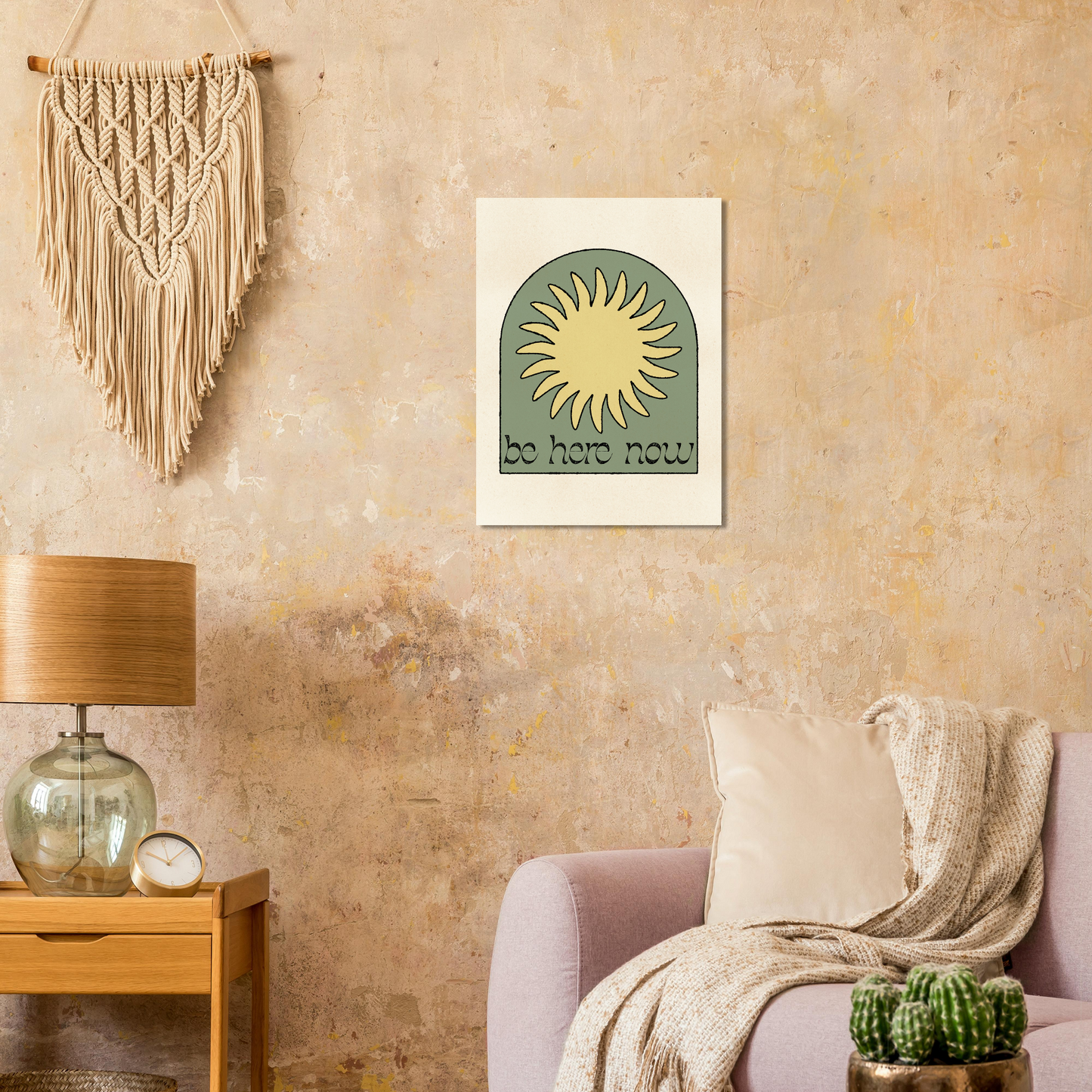Be Here Now Print