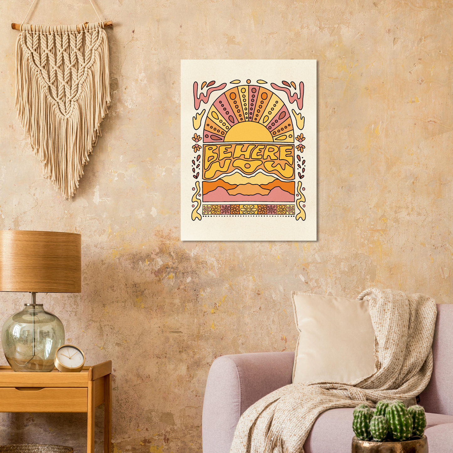 Be Here Now Print