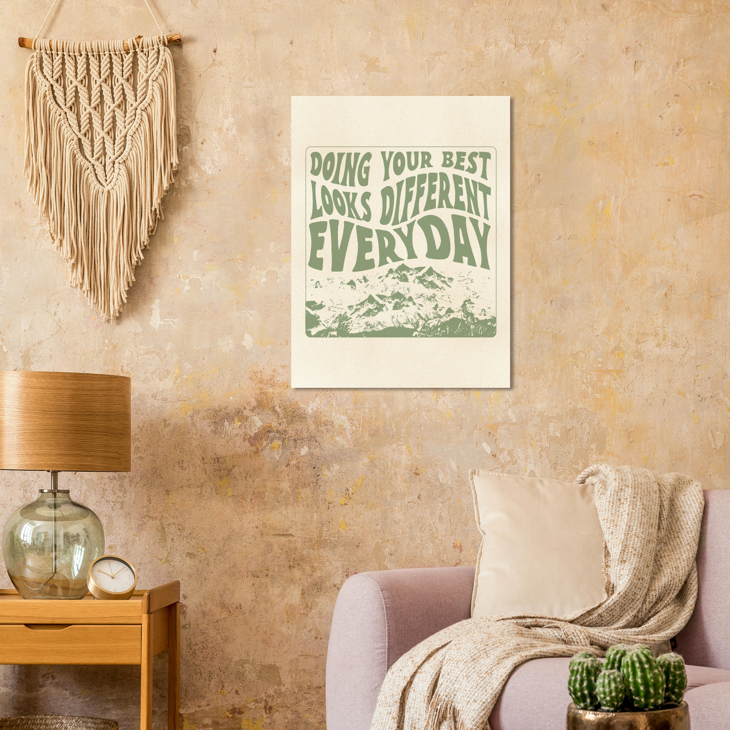 Doing Your Best Looks Different Everyday – Print