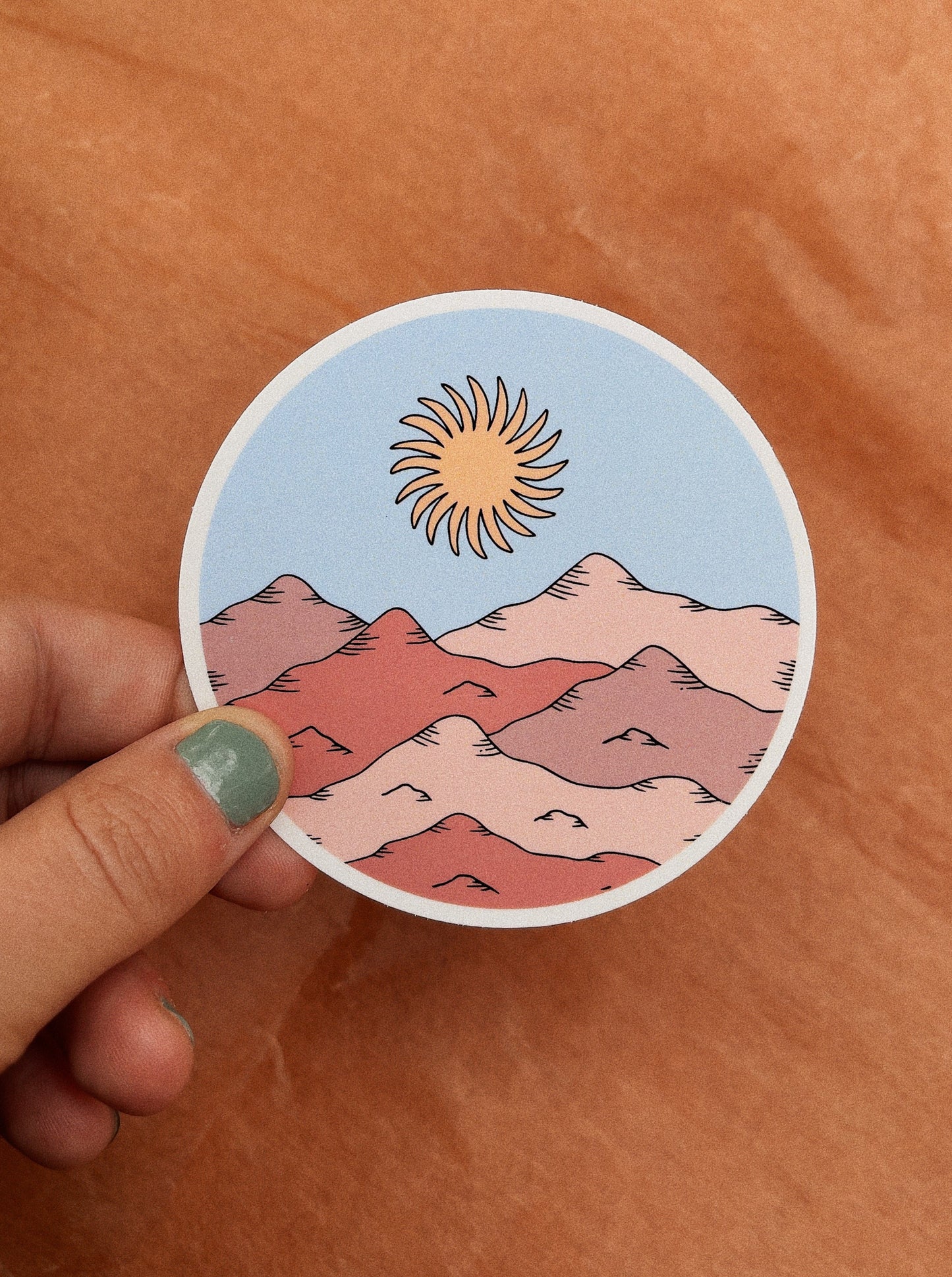 Red Mountain  – Sticker