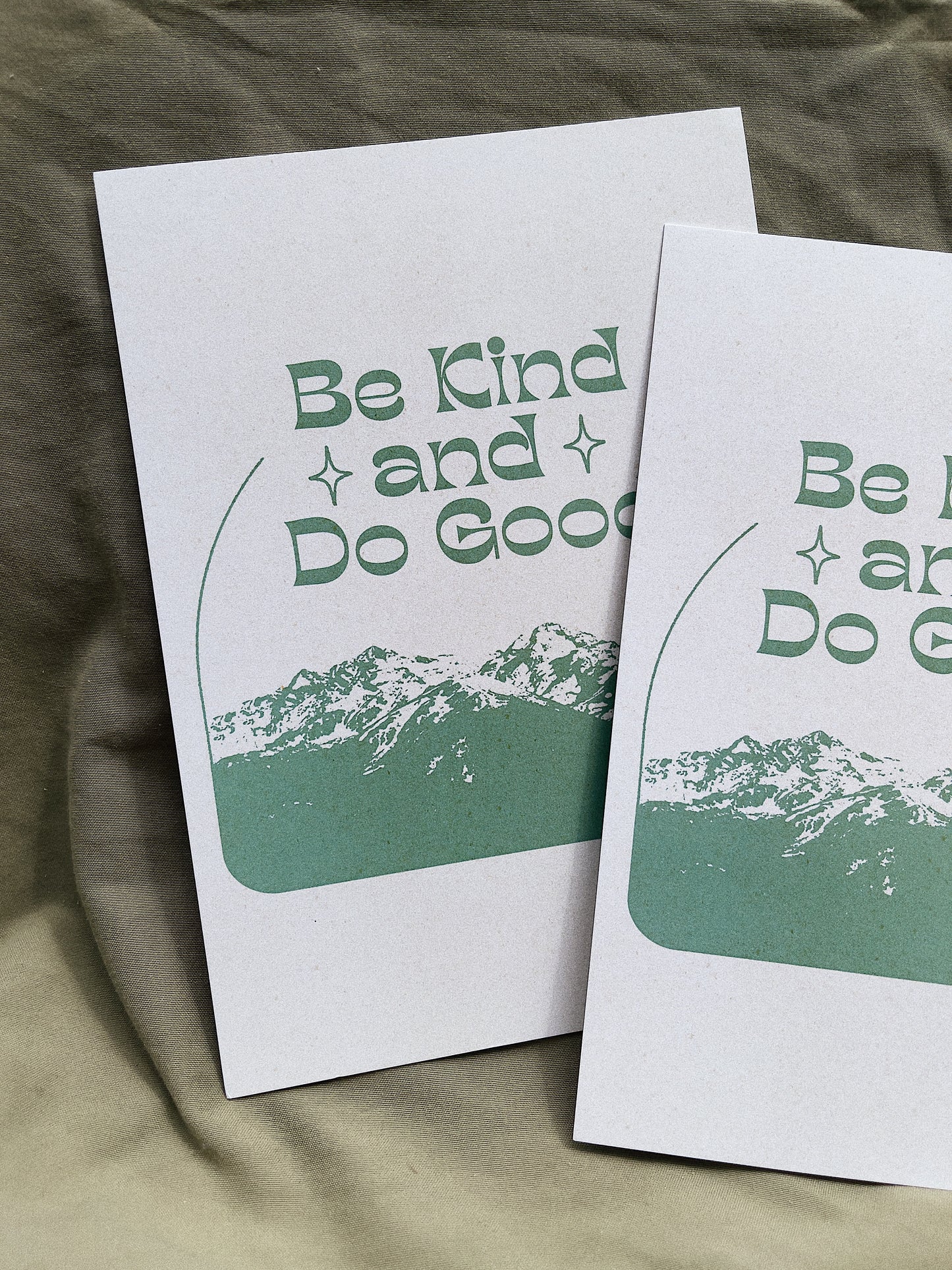 Be Kind and Do Good - Print