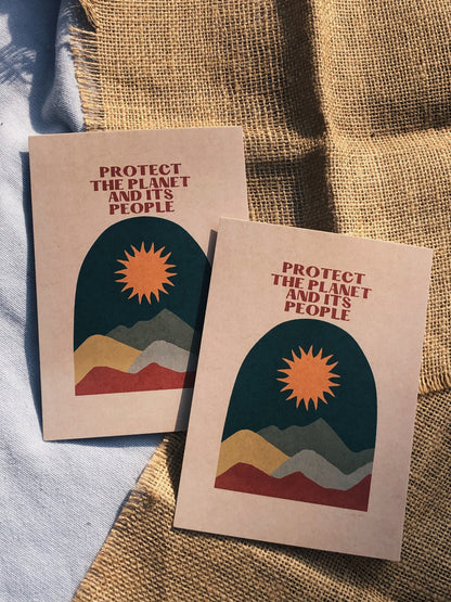 Protect the Planet and Its People - Print Set
