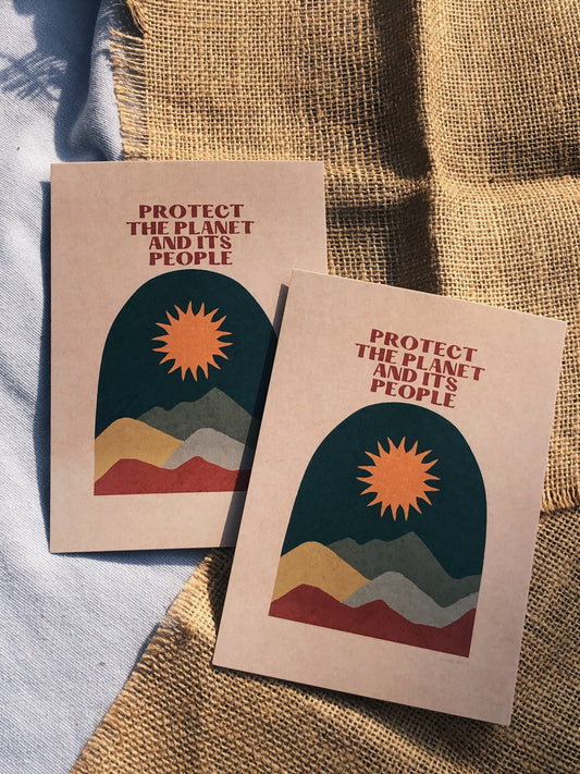 Protect the Planet and Its People - Print