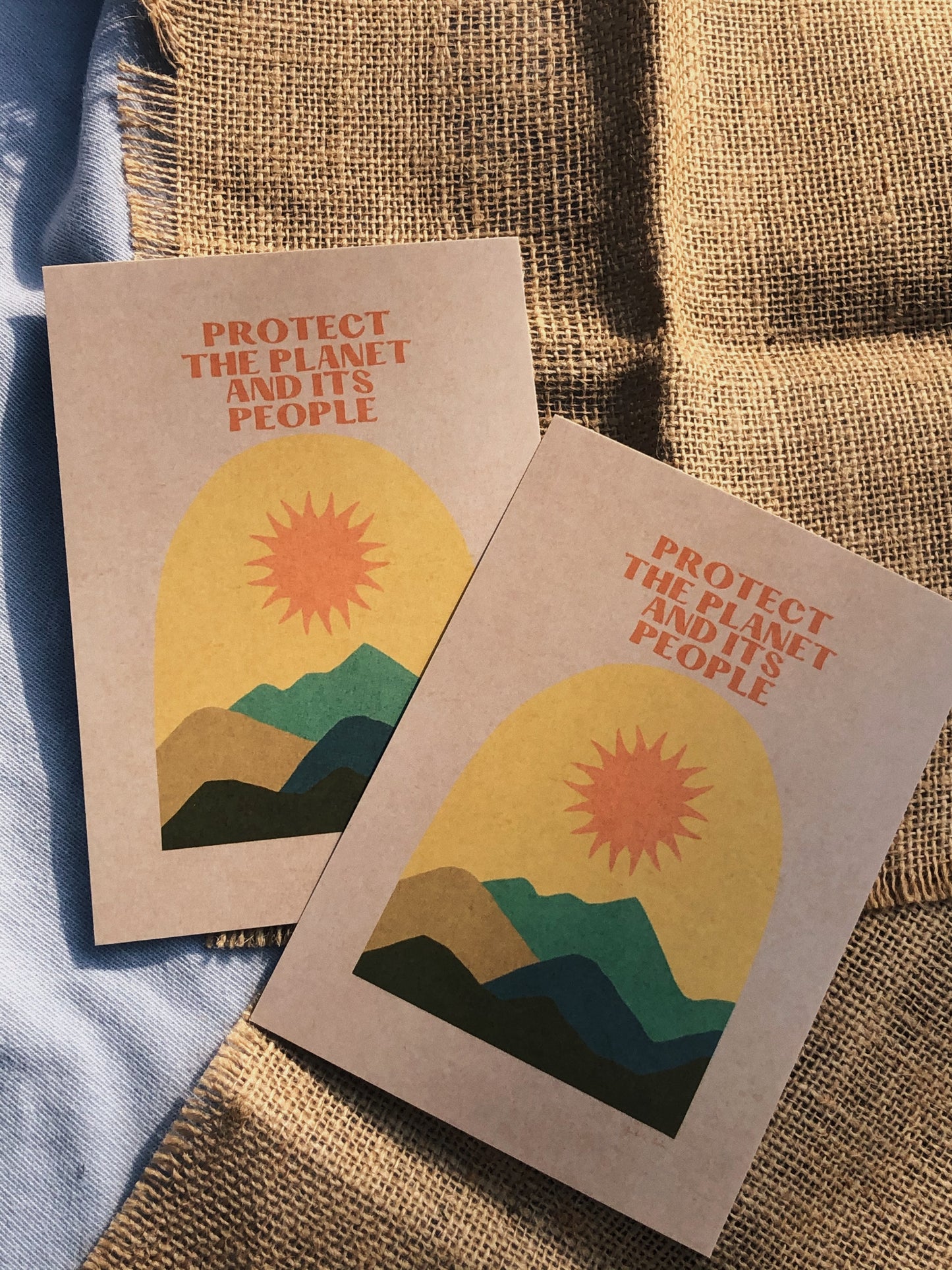 Protect the Planet and Its People - Print Set