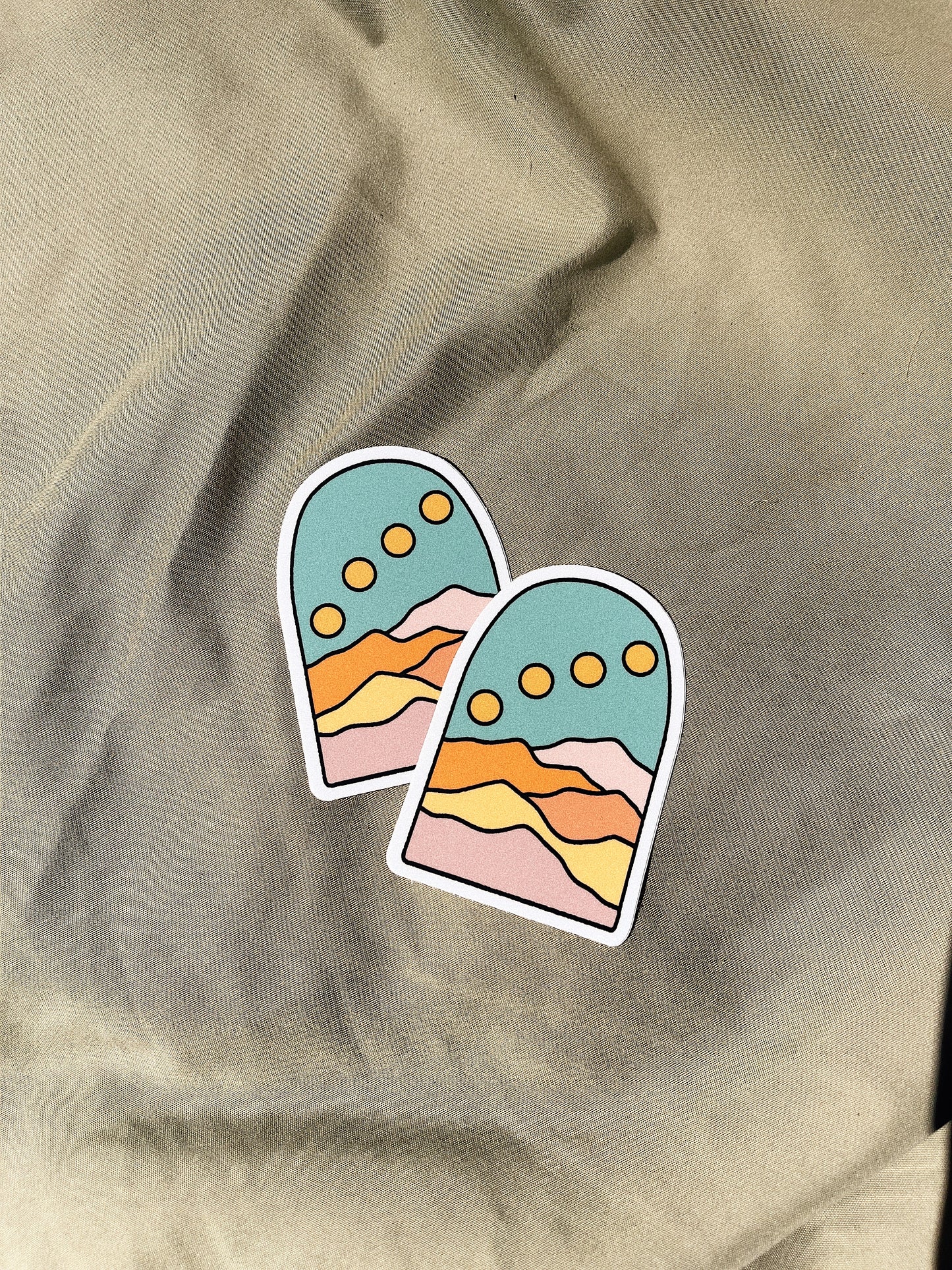 Mountain Magic Arch Sticker