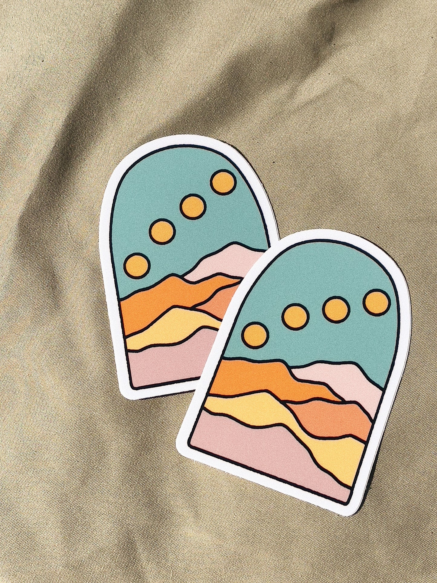 Mountain Magic Arch Sticker