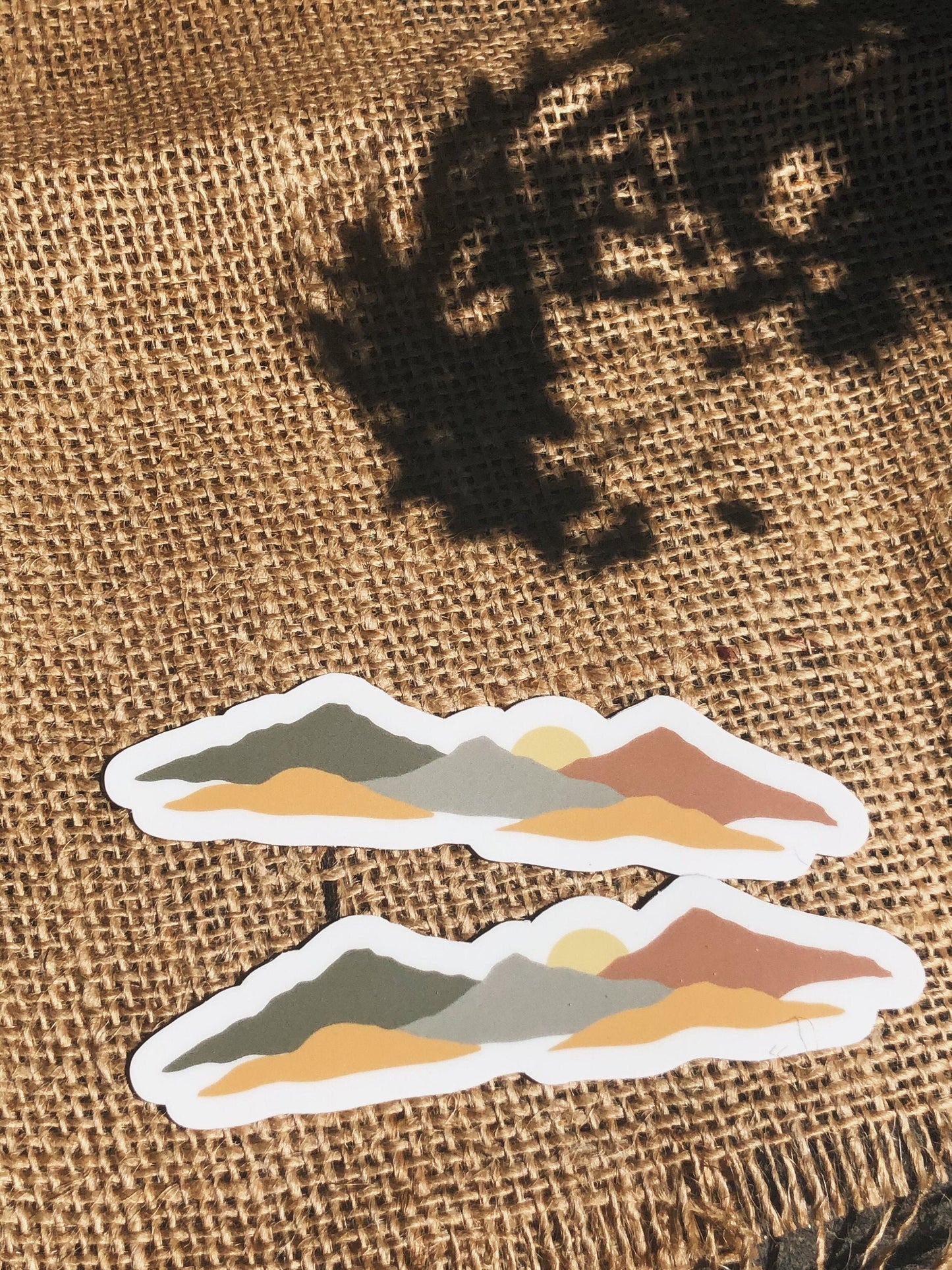 Rainbow Mountains Sticker
