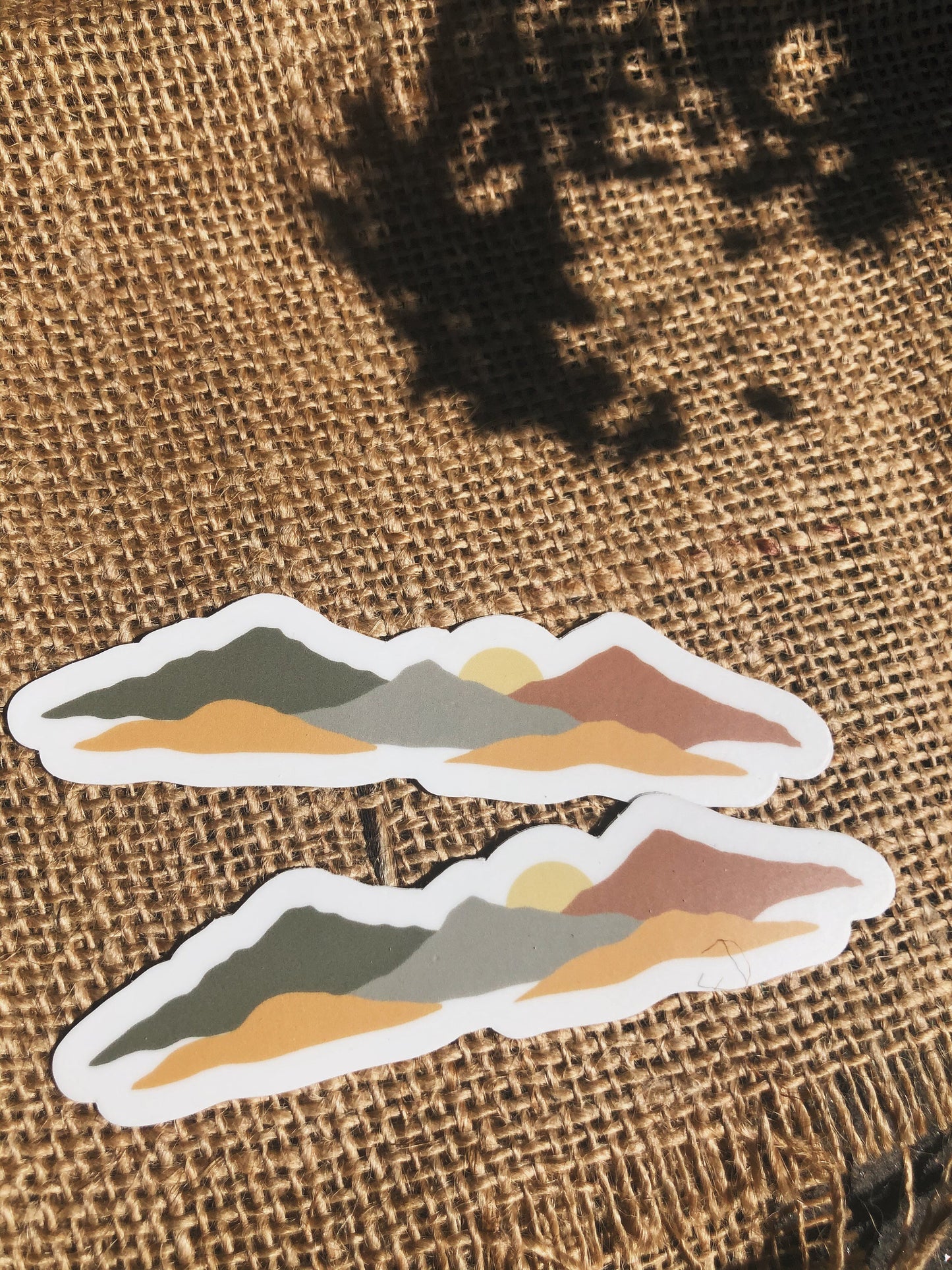 Rainbow Mountains Sticker